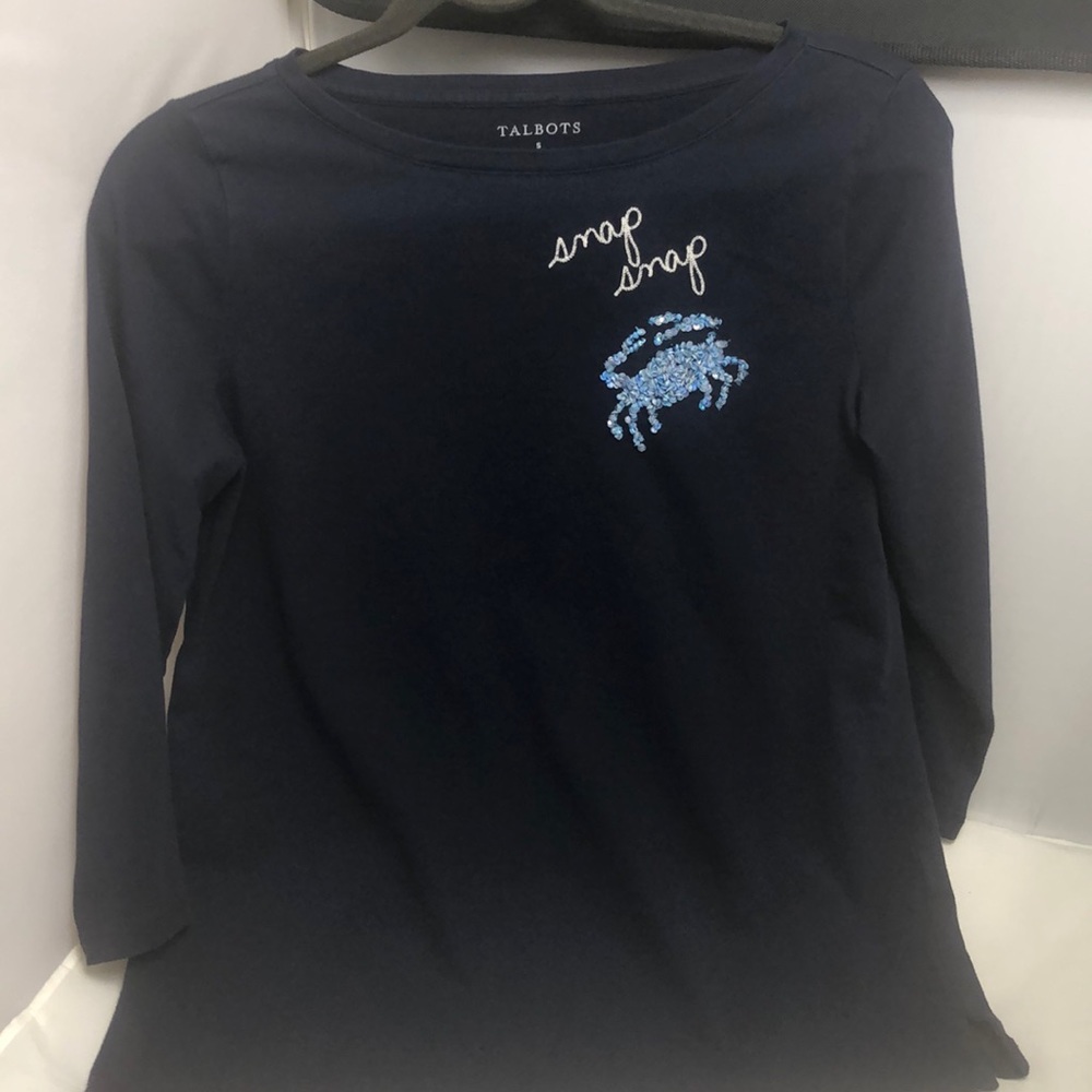 Talbots Embroidery T-Shirt